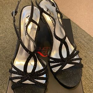 Black Glitter dress shoes